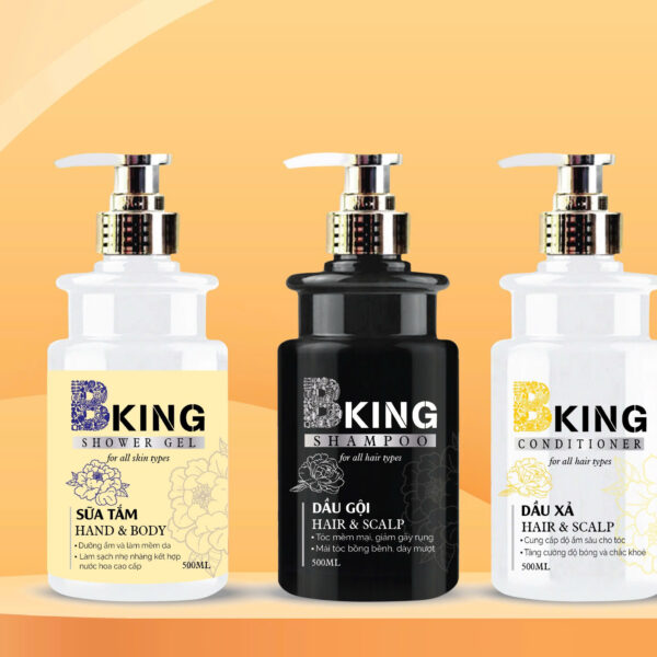 Sửa tắm - Dầu gội - Dầu xả BKing